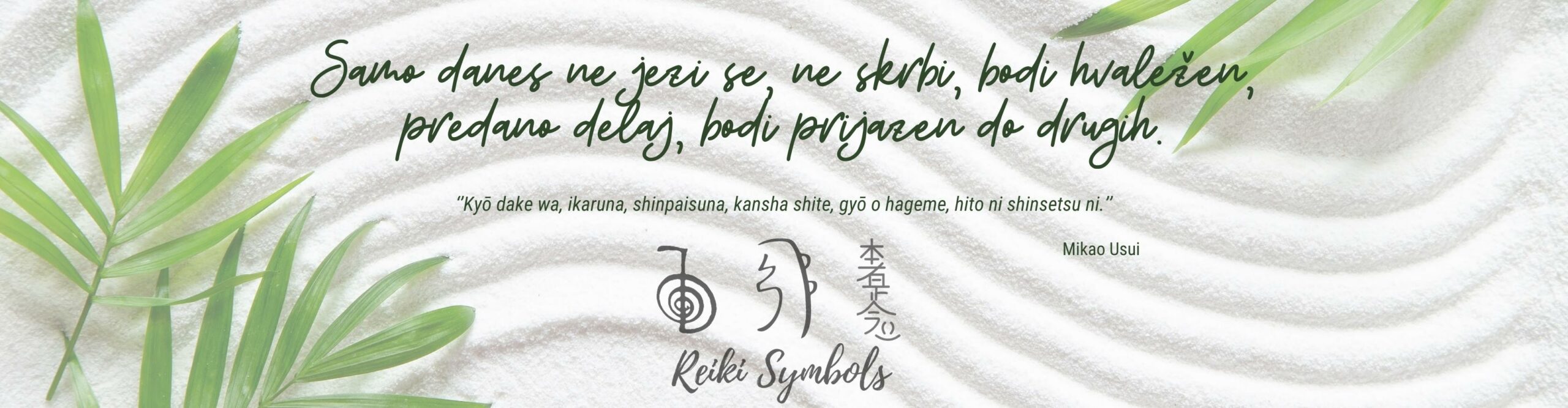 Reiki simboli in citat